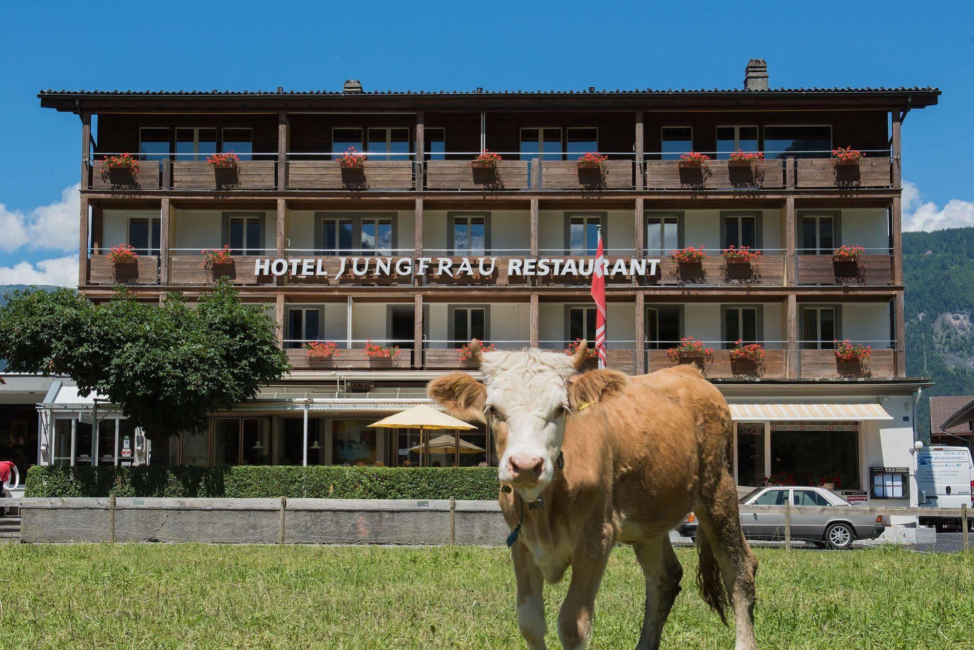 Jungfrau Hotel Wilderswil Exterior foto